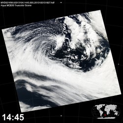 Level 1B Image at: 1445 UTC