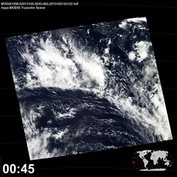 Level 1B Image at: 0045 UTC