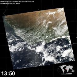 Level 1B Image at: 1350 UTC