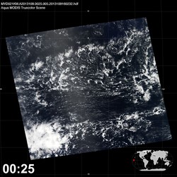 Level 1B Image at: 0025 UTC