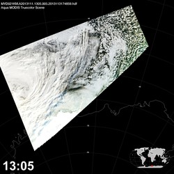 Level 1B Image at: 1305 UTC