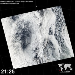 Level 1B Image at: 2125 UTC