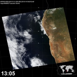 Level 1B Image at: 1305 UTC