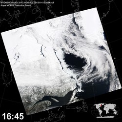 Level 1B Image at: 1645 UTC