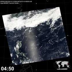 Level 1B Image at: 0450 UTC