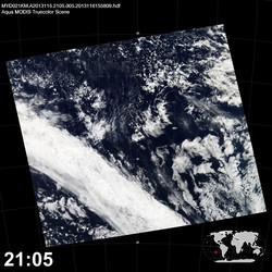 Level 1B Image at: 2105 UTC