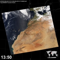 Level 1B Image at: 1350 UTC