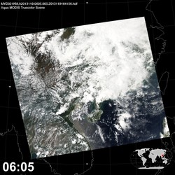 Level 1B Image at: 0605 UTC