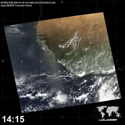 Level 1B Image at: 1415 UTC