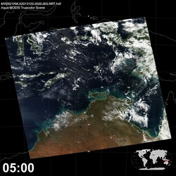 Level 1B Image at: 0500 UTC