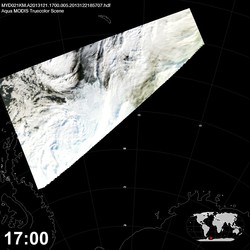 Level 1B Image at: 1700 UTC