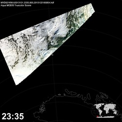 Level 1B Image at: 2335 UTC