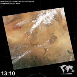 Level 1B Image at: 1310 UTC