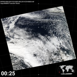 Level 1B Image at: 0025 UTC