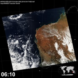 Level 1B Image at: 0610 UTC