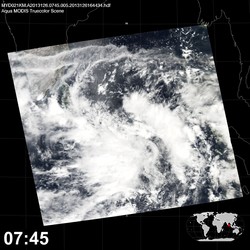 Level 1B Image at: 0745 UTC