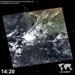 Level 1B Image at: 1420 UTC