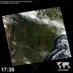 Level 1B Image at: 1730 UTC