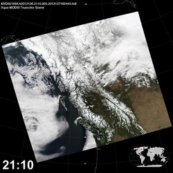 Level 1B Image at: 2110 UTC