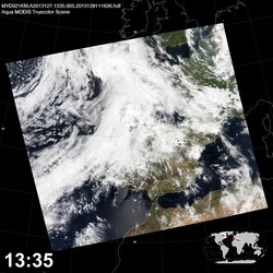 Level 1B Image at: 1335 UTC