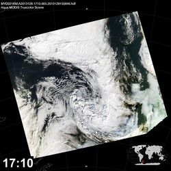 Level 1B Image at: 1710 UTC