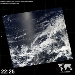 Level 1B Image at: 2225 UTC