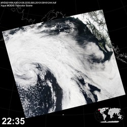 Level 1B Image at: 2235 UTC