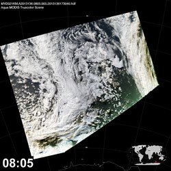 Level 1B Image at: 0805 UTC