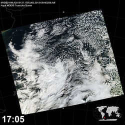 Level 1B Image at: 1705 UTC