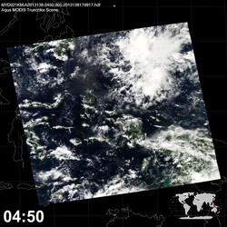 Level 1B Image at: 0450 UTC