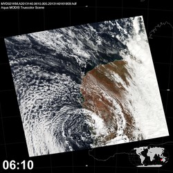 Level 1B Image at: 0610 UTC