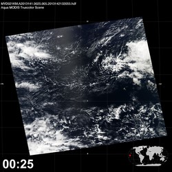 Level 1B Image at: 0025 UTC