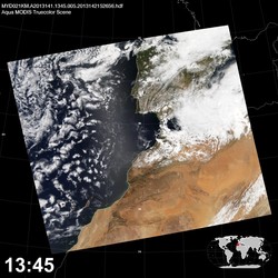 Level 1B Image at: 1345 UTC