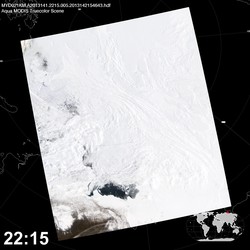 Level 1B Image at: 2215 UTC