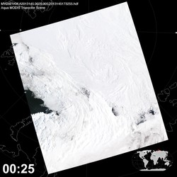 Level 1B Image at: 0025 UTC