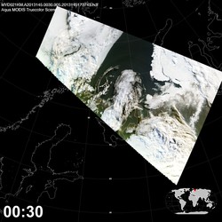 Level 1B Image at: 0030 UTC