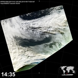 Level 1B Image at: 1435 UTC