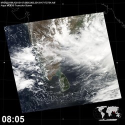 Level 1B Image at: 0805 UTC