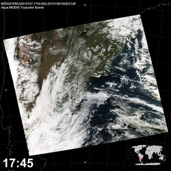 Level 1B Image at: 1745 UTC