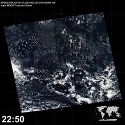 Level 1B Image at: 2250 UTC