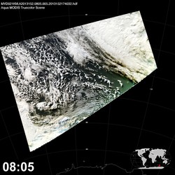 Level 1B Image at: 0805 UTC