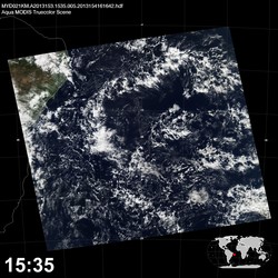 Level 1B Image at: 1535 UTC