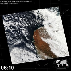 Level 1B Image at: 0610 UTC