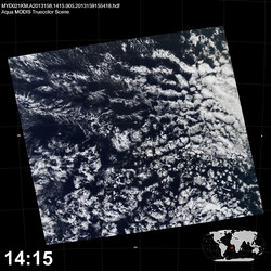 Level 1B Image at: 1415 UTC