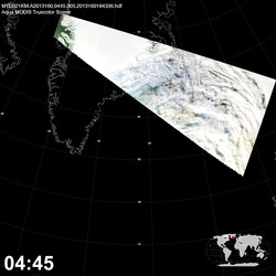 Level 1B Image at: 0445 UTC