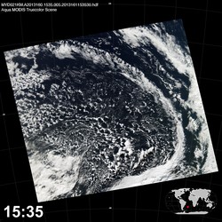 Level 1B Image at: 1535 UTC