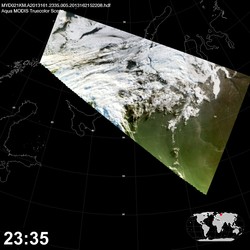 Level 1B Image at: 2335 UTC