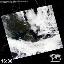 Level 1B Image at: 1630 UTC