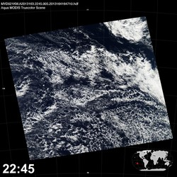 Level 1B Image at: 2245 UTC