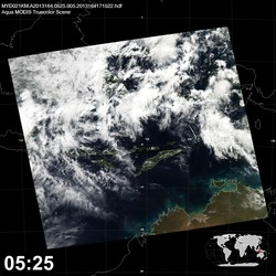 Level 1B Image at: 0525 UTC